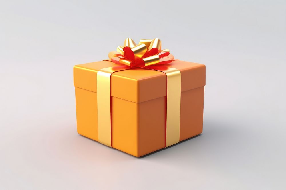 Box birthday present gift. AI generated Image by rawpixel.