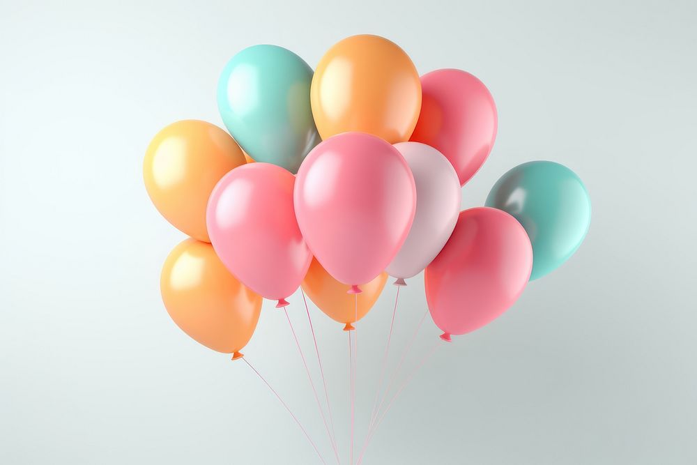 Balloon party anniversary celebration. 