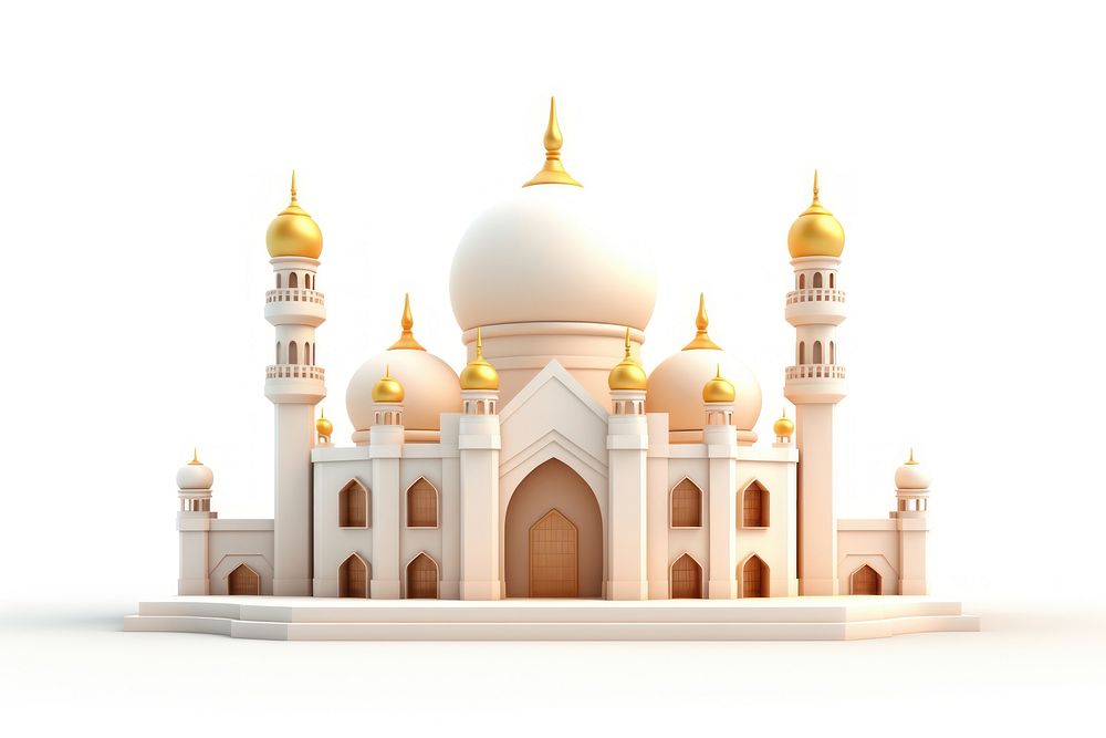 Building architecture mosque dome. AI generated Image by rawpixel.