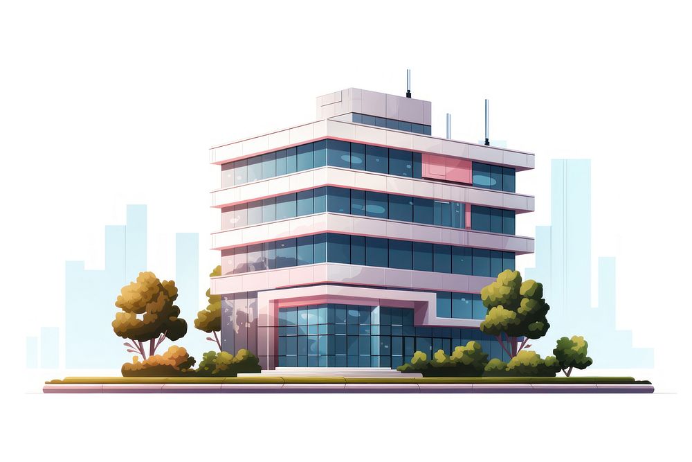 Building architecture office city. AI generated Image by rawpixel.