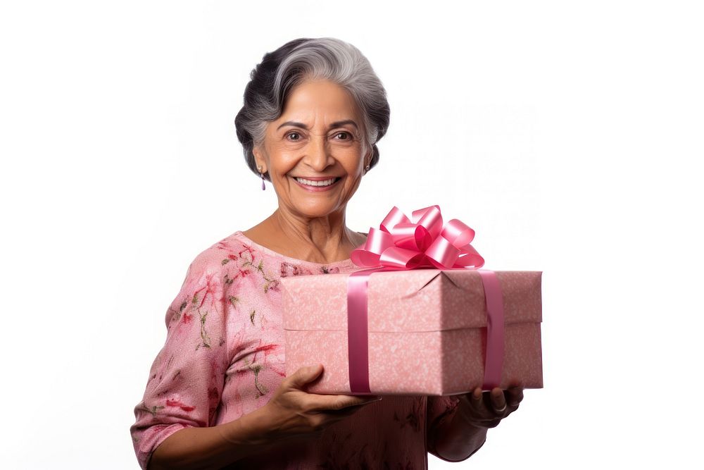 Birthday holding adult woman. AI generated Image by rawpixel.