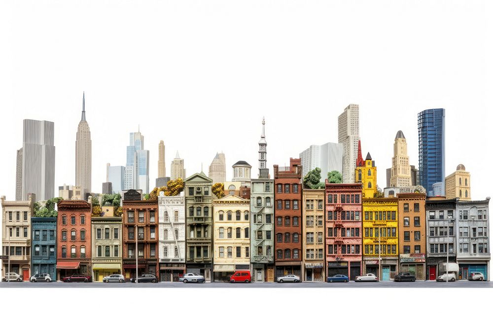 City architecture metropolis cityscape. AI generated Image by rawpixel.