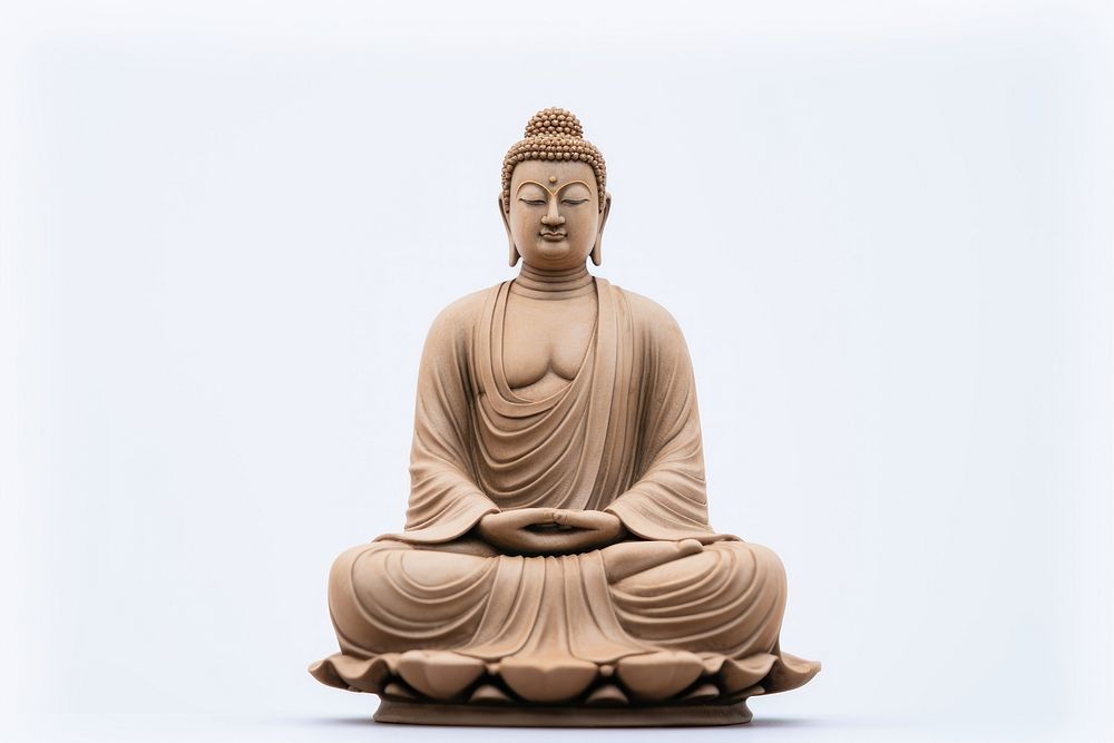 Statue buddha representation spirituality. AI generated Image by rawpixel.