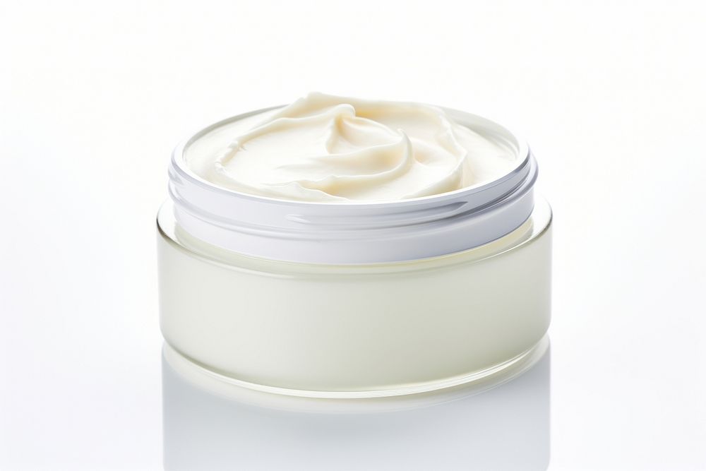 Cream skin white background container. AI generated Image by rawpixel.