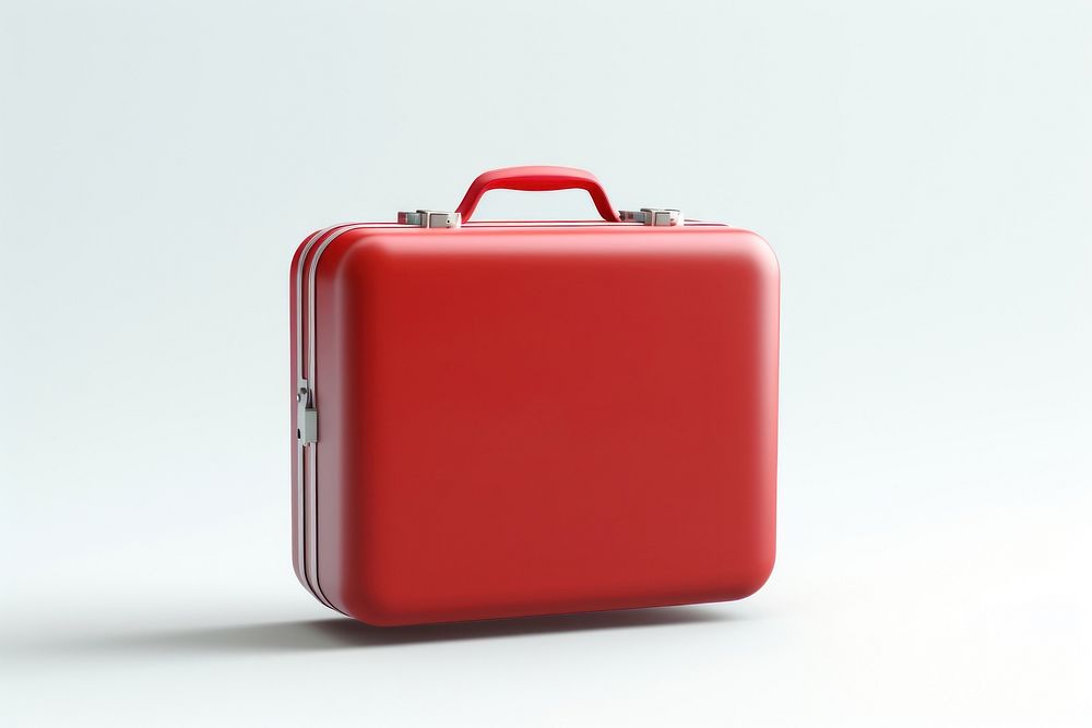 Briefcase suitcase luggage bag. AI generated Image by rawpixel.