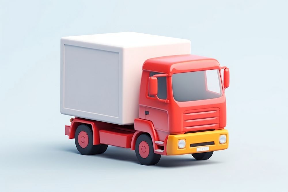 Truck vehicle car transportation. AI generated Image by rawpixel.
