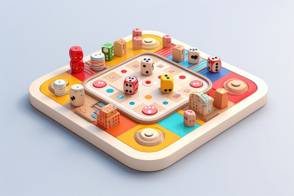 Game cartoon technology board game. AI generated Image by rawpixel.