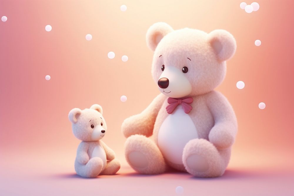 Nature bear toy representation. AI generated Image by rawpixel.