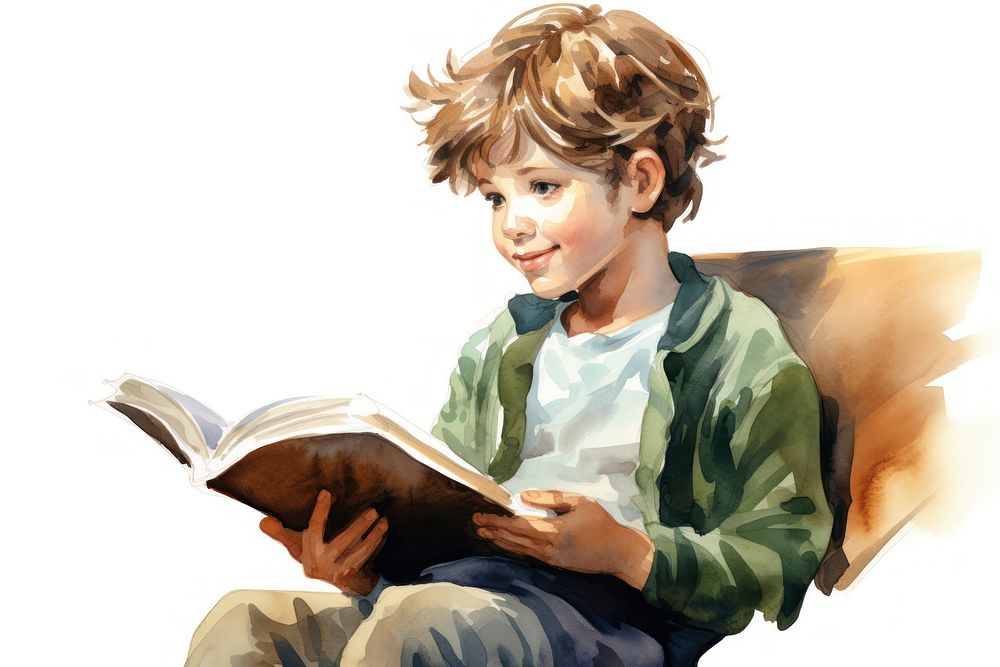 Reading publication child book. AI generated Image by rawpixel.
