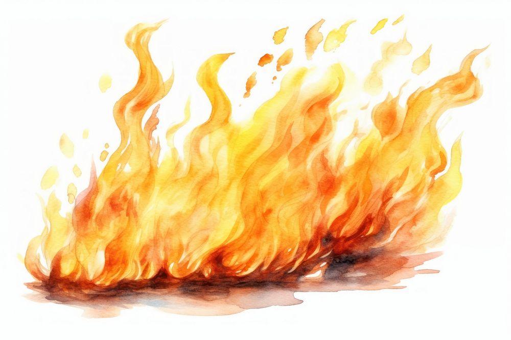 Fire backgrounds bonfire explosion. AI generated Image by rawpixel.