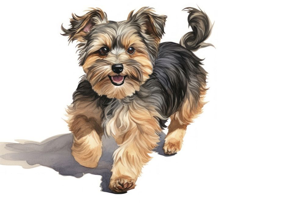 Terrier mammal animal puppy. AI generated Image by rawpixel.
