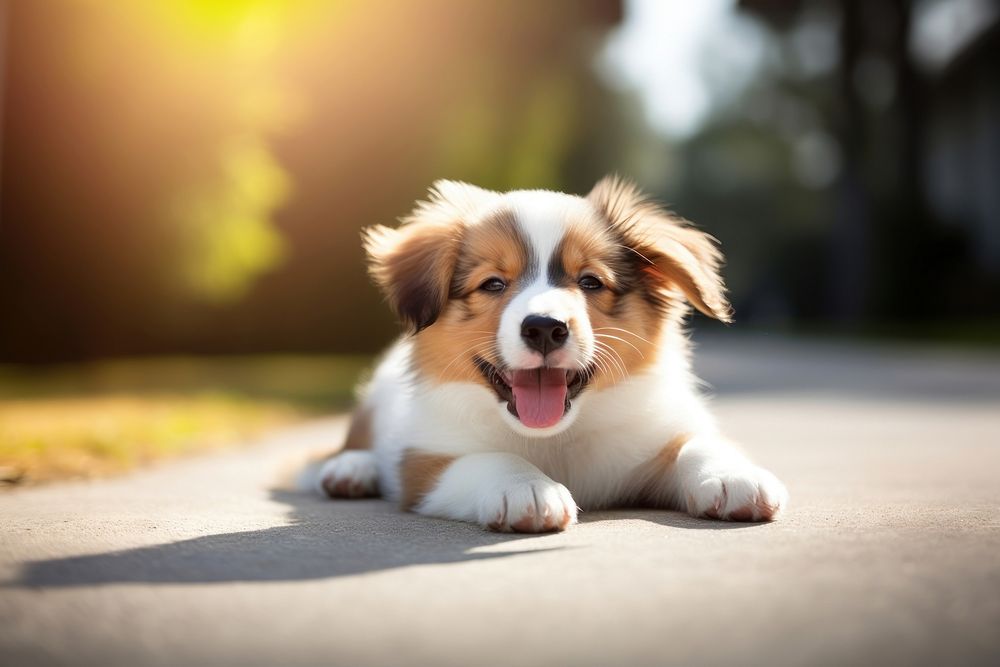 Animal puppy mammal dog. AI generated Image by rawpixel.