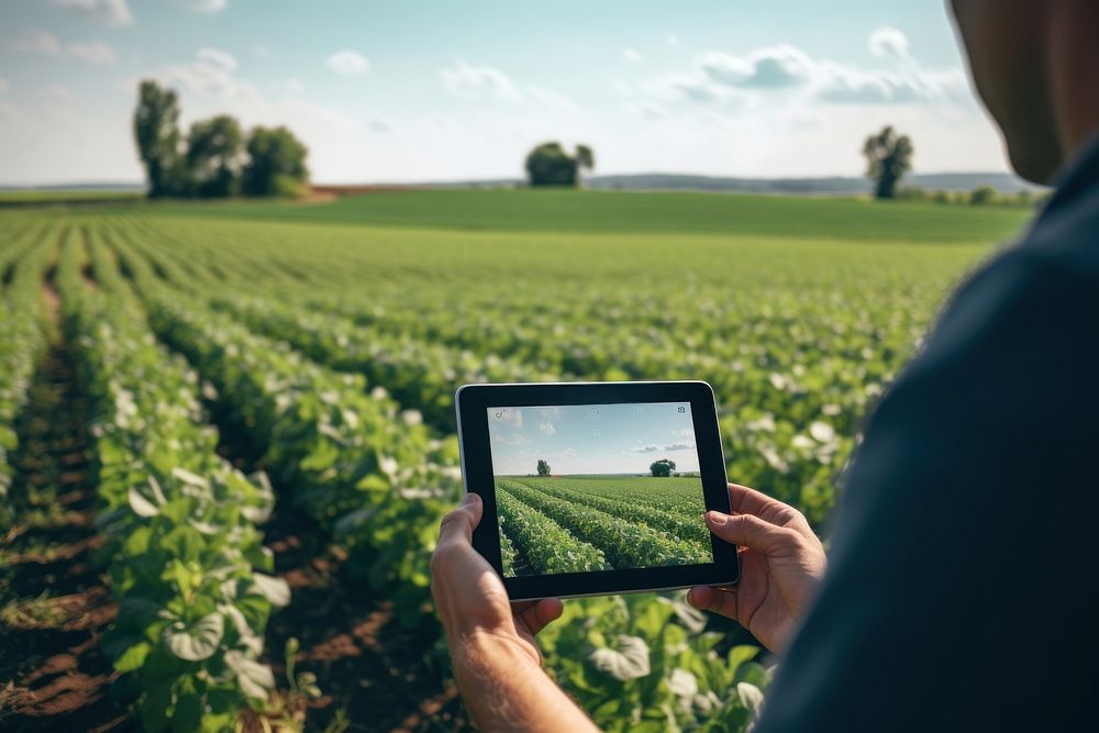 Field agriculture outdoors nature. 