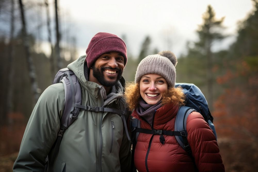 Hiking recreation adventure backpack. AI generated Image by rawpixel.