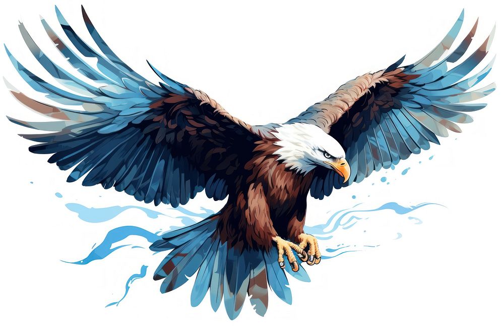 Animal flying eagle bird