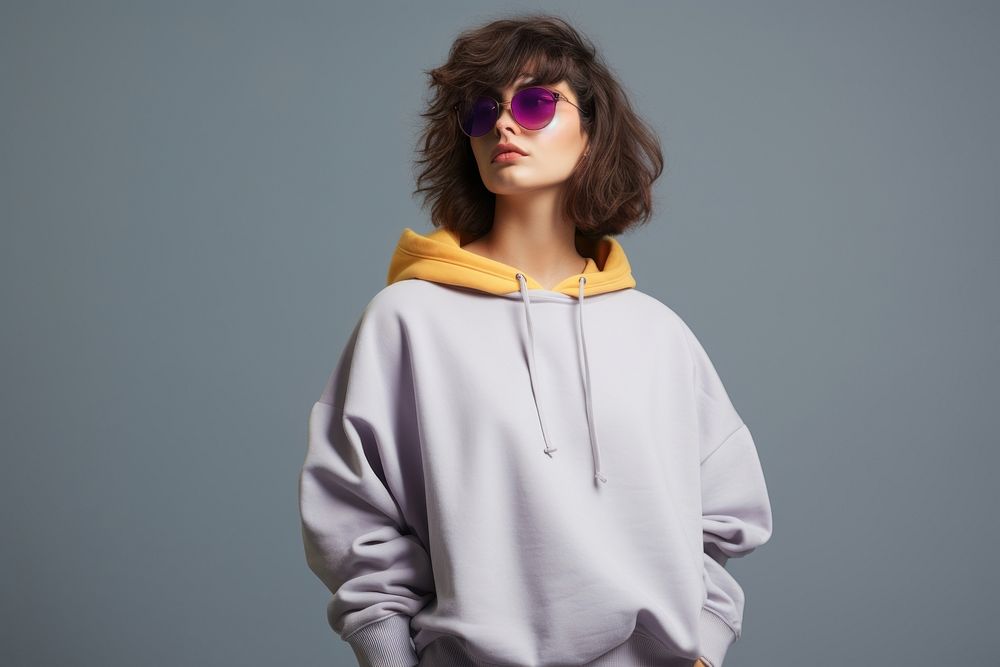 Sweatshirt fashion women hood. AI generated Image by rawpixel.