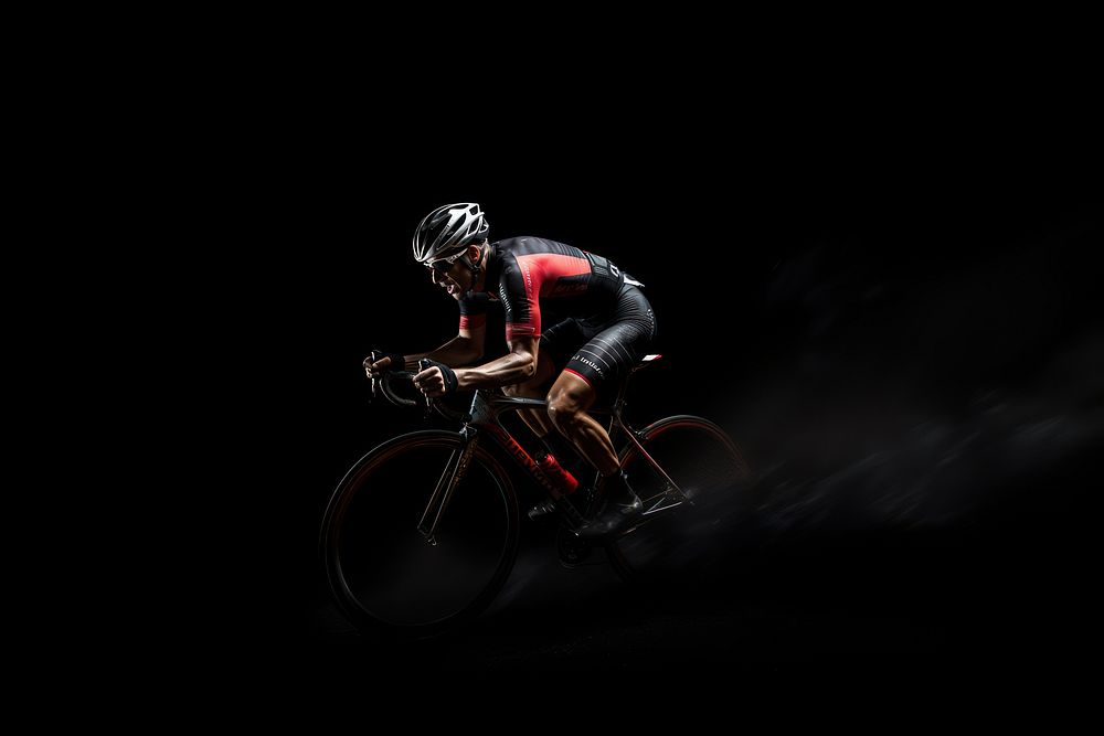 Cycling bicycle vehicle cyclist. AI generated Image by rawpixel.