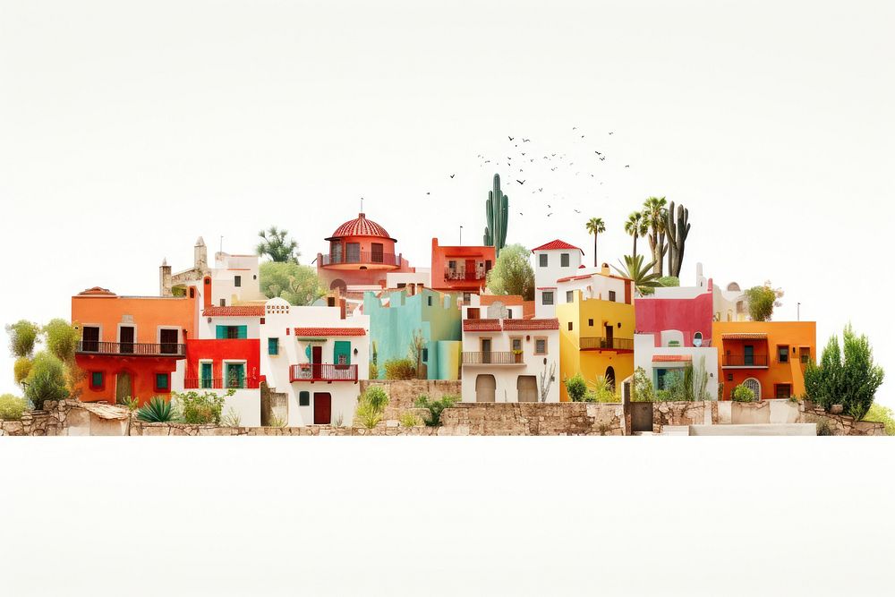 Architecture building outdoors village. AI generated Image by rawpixel.