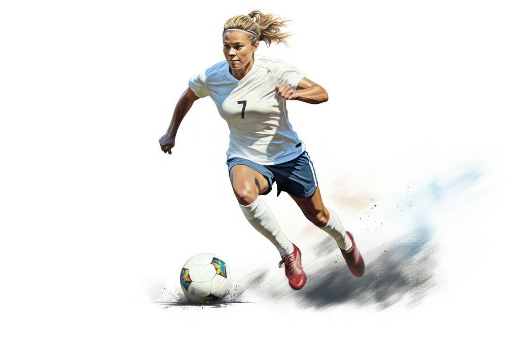 Football sports player soccer. AI generated Image by rawpixel.