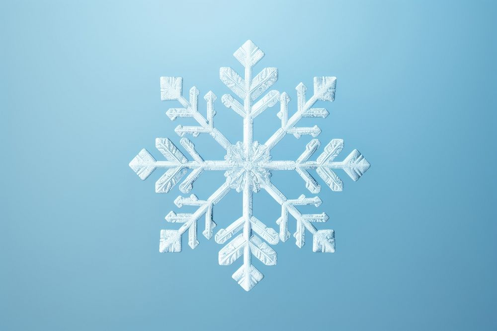 Snowflake white celebration decoration. AI generated Image by rawpixel.