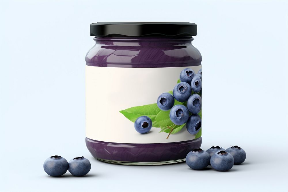 Blueberry organic fruit plant. AI generated Image by rawpixel.