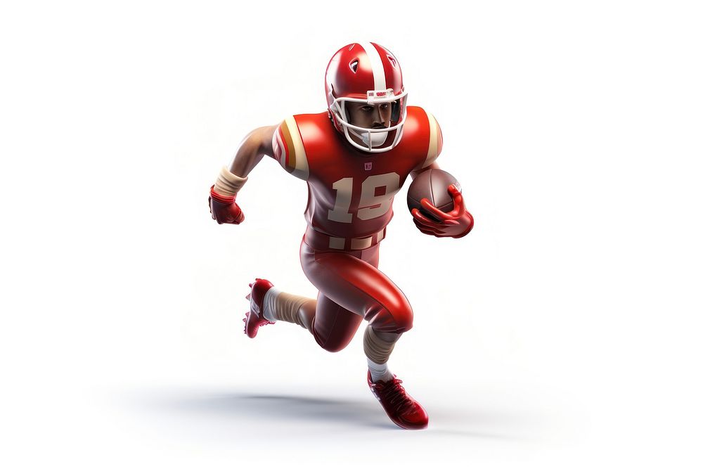 Football helmet sports person. AI generated Image by rawpixel.