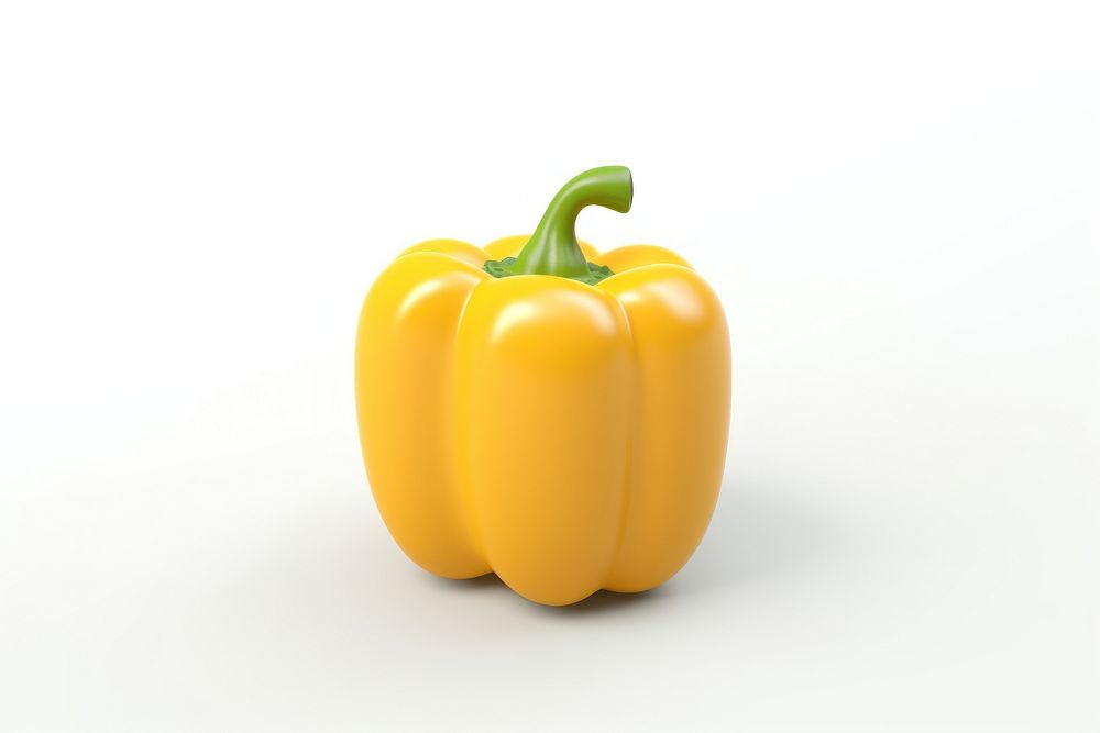 Vegetable yellow pepper plant. AI generated Image by rawpixel.