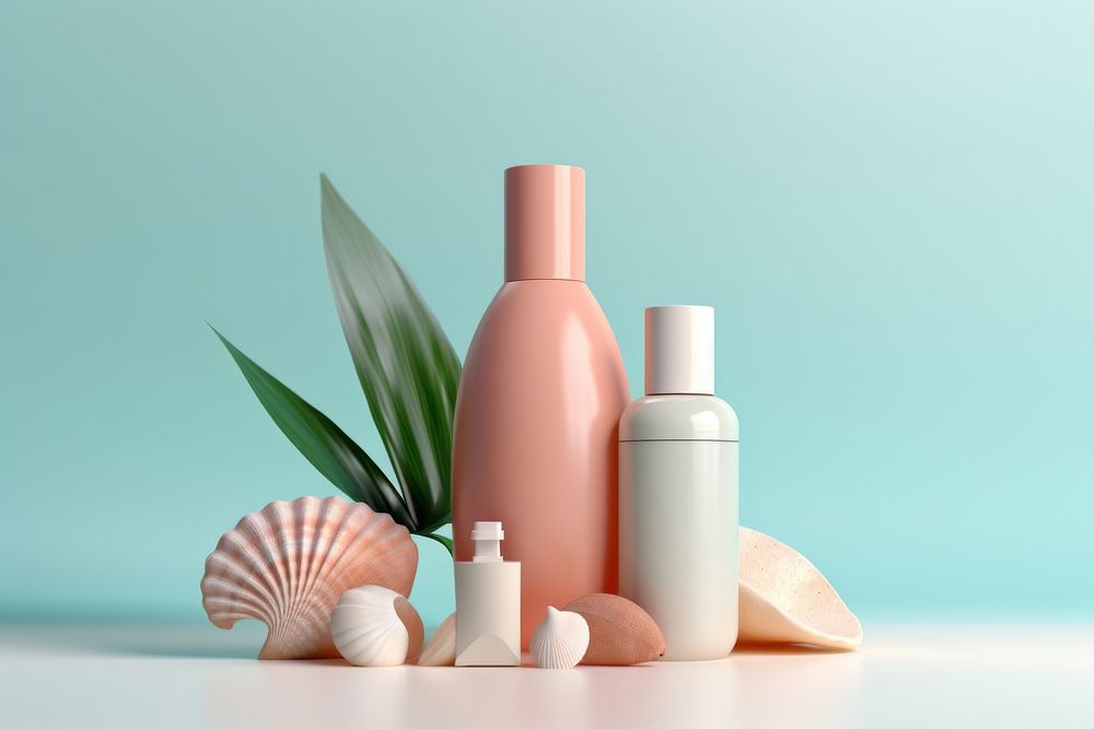 Bottle cosmetics perfume container. AI generated Image by rawpixel.