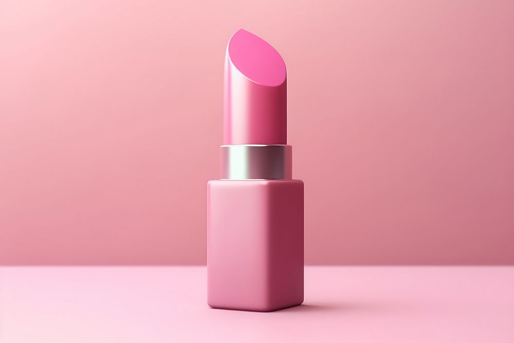 Lipstick cosmetics magenta glamour. AI generated Image by rawpixel.