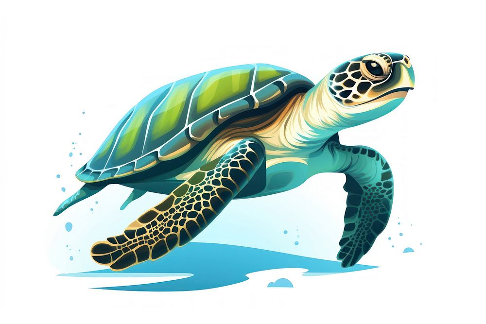 Reptile animal turtle sea. | Free Photo Illustration - rawpixel