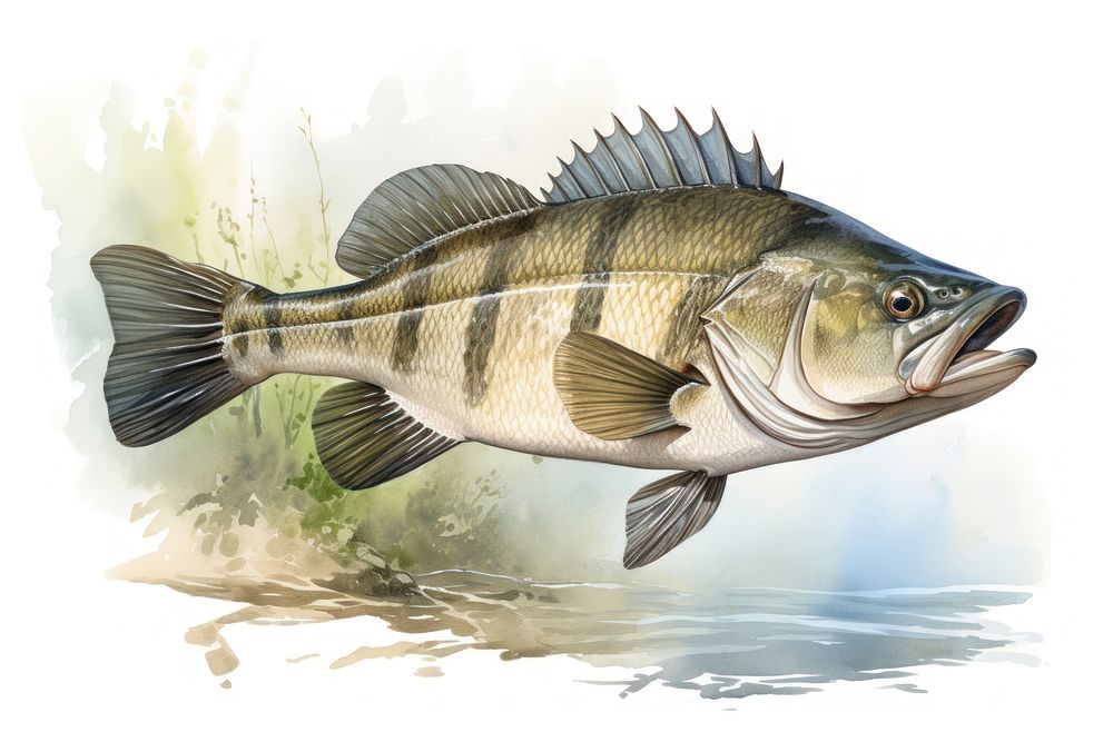 Fish animal perch freshness. AI generated Image by rawpixel.