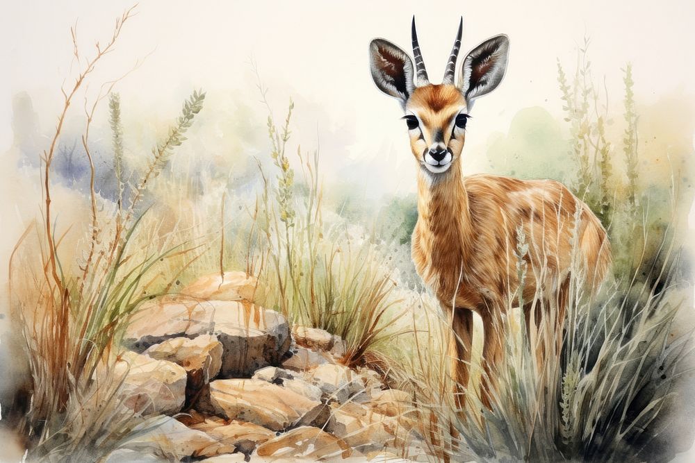 Animal wildlife mammal taxidermy. AI generated Image by rawpixel.
