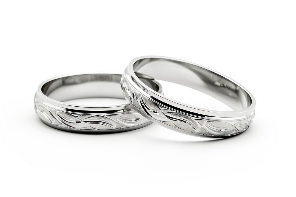 Platinum jewelry wedding silver. AI generated Image by rawpixel.