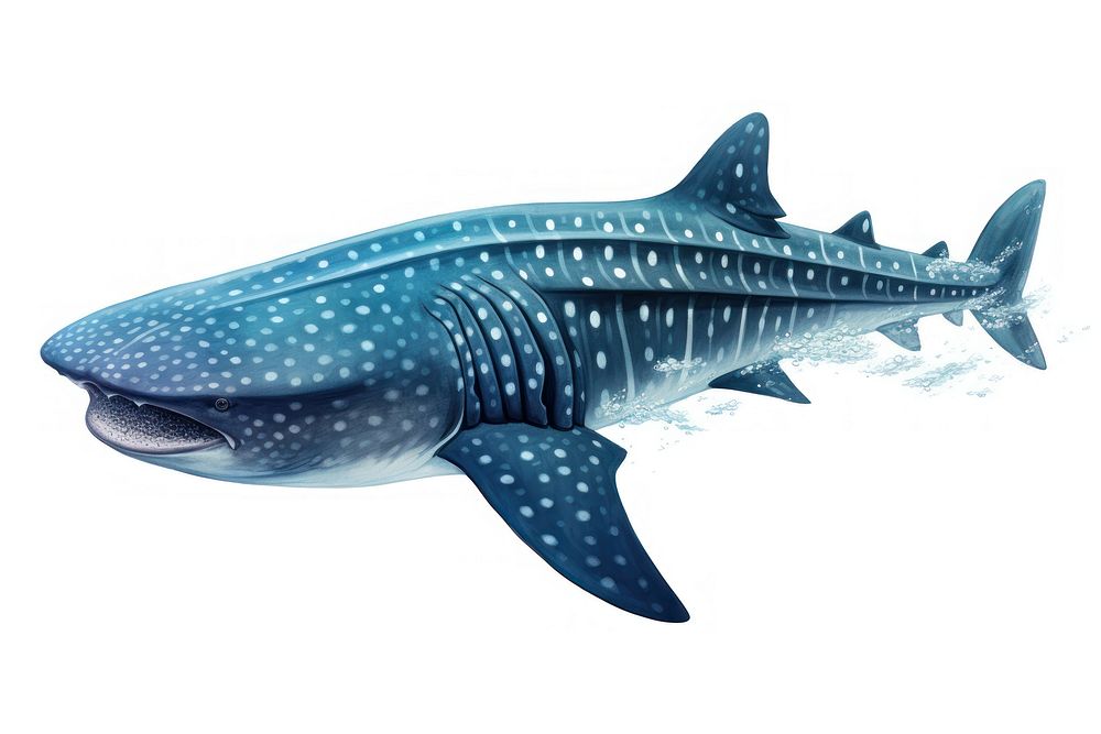 Shark whale animal fish. AI generated Image by rawpixel.