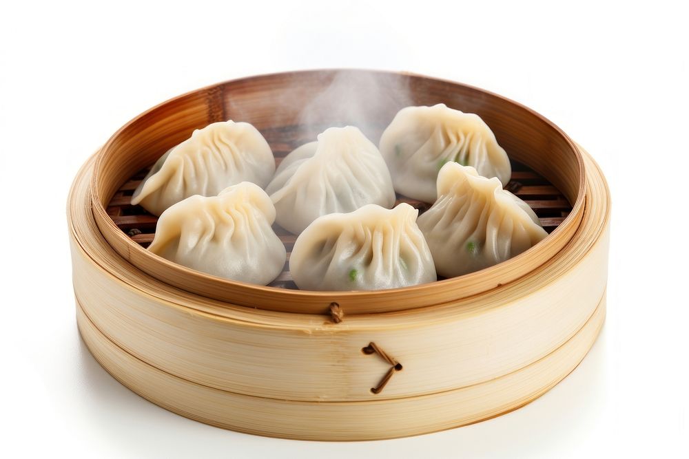 Chinese dumplings steam food xiaolongbao. AI generated Image by rawpixel.