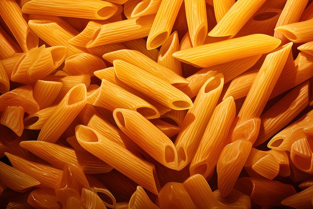 Food pasta penne . 