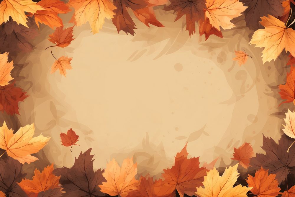 Backgrounds leaves maple plant. AI generated Image by rawpixel.