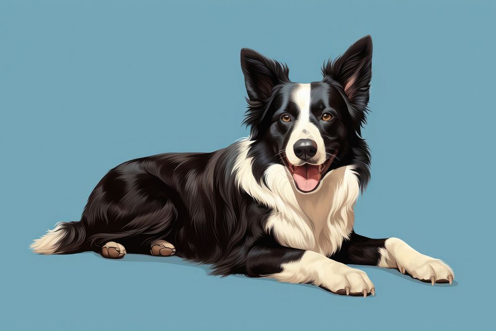 Dog mammal animal collie. 