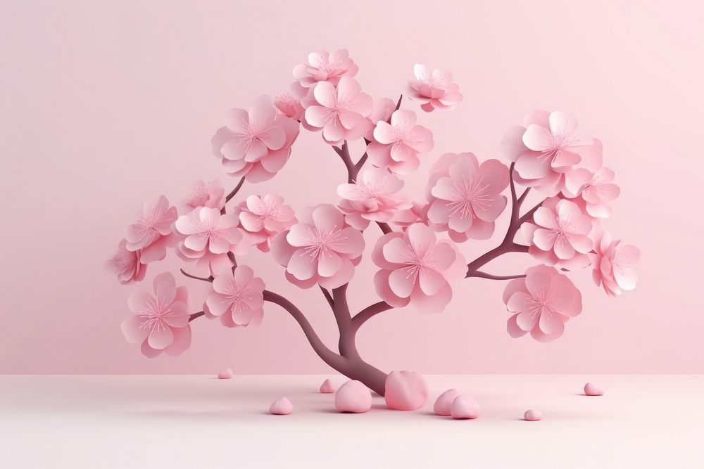 Blossom flower plant springtime. AI generated Image by rawpixel.
