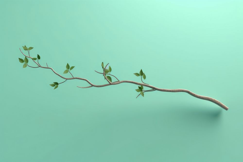 Tree branch plant tranquility blossom. AI generated Image by rawpixel.