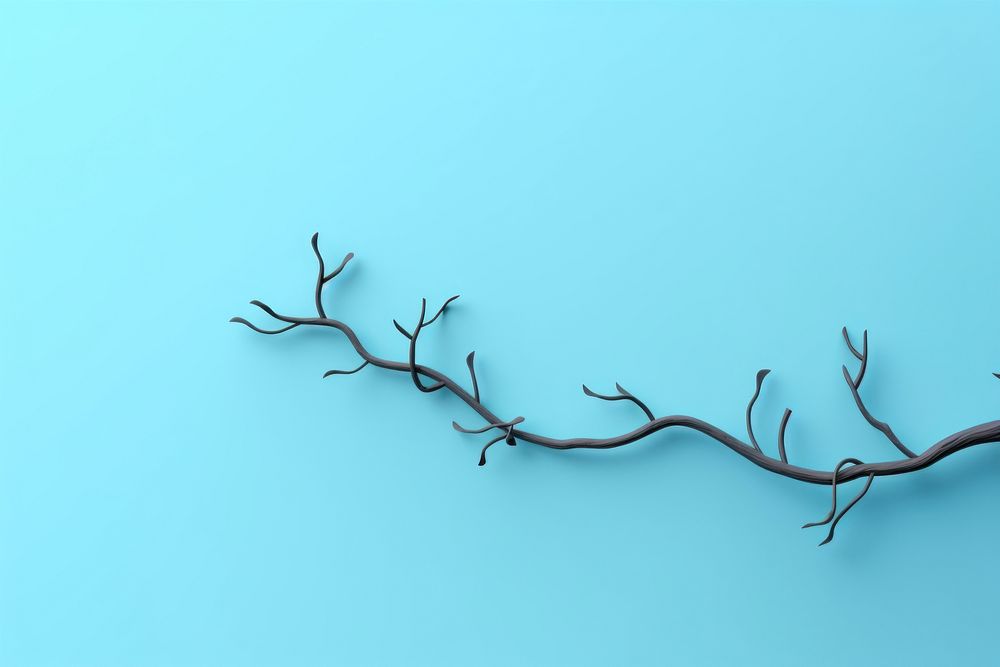 Tree branch tranquility outdoors nature. AI generated Image by rawpixel.