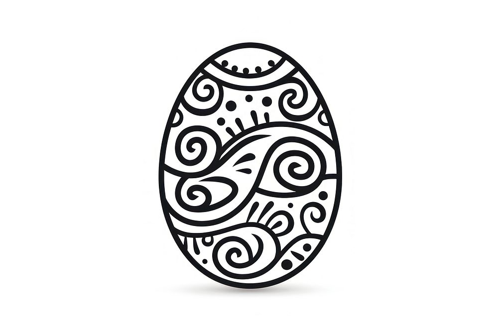 Egg creativity easter egg pattern. AI generated Image by rawpixel.