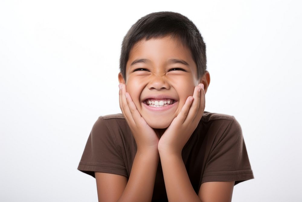 Smile laughing child cute. AI generated Image by rawpixel.