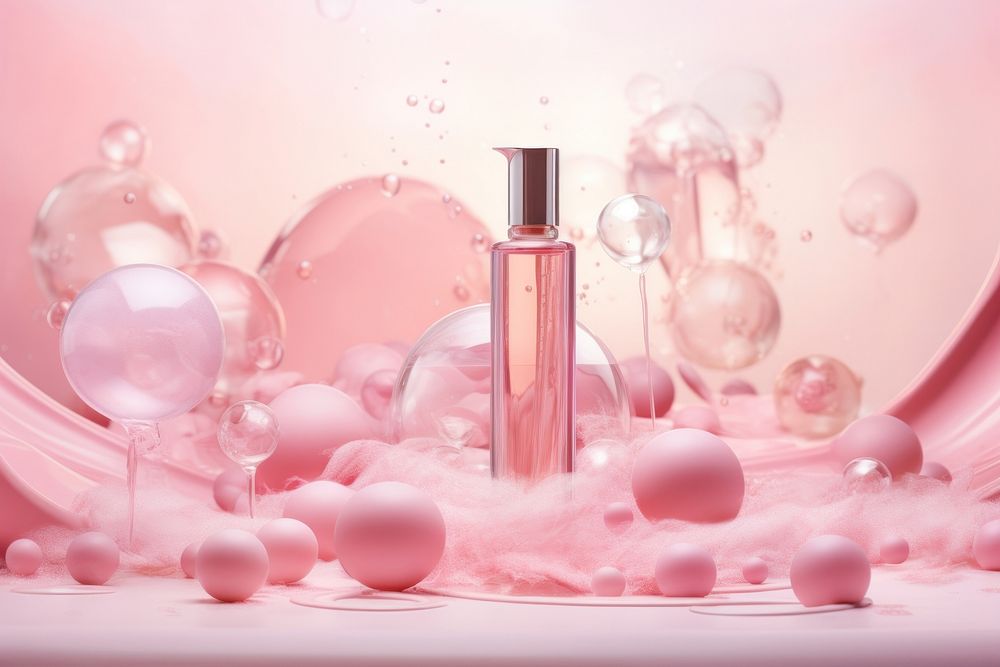 Cosmetics perfume bottle beauty product. AI generated Image by rawpixel.
