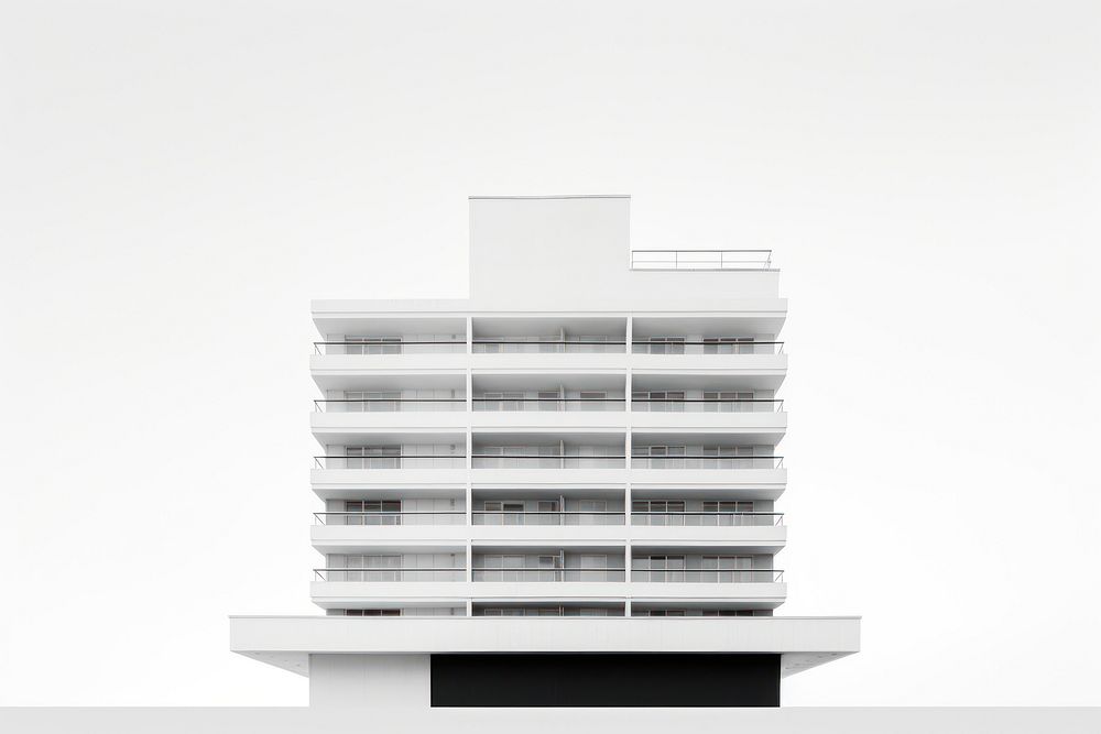 Architecture building white city. AI generated Image by rawpixel.