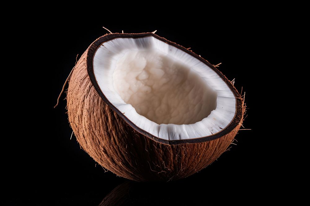 Coconut nature fruit food. AI generated Image by rawpixel.