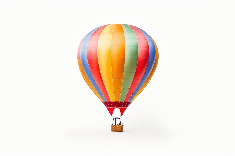 Balloon aircraft vehicle hot air balloon. AI generated Image by rawpixel.