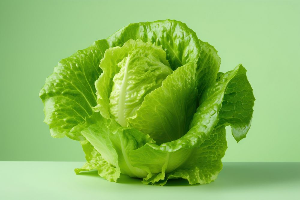 Vegetable lettuce plant food. 