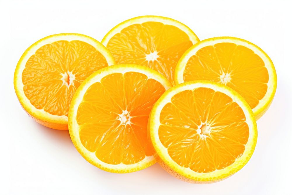 Grapefruit orange lemon slice. AI generated Image by rawpixel.