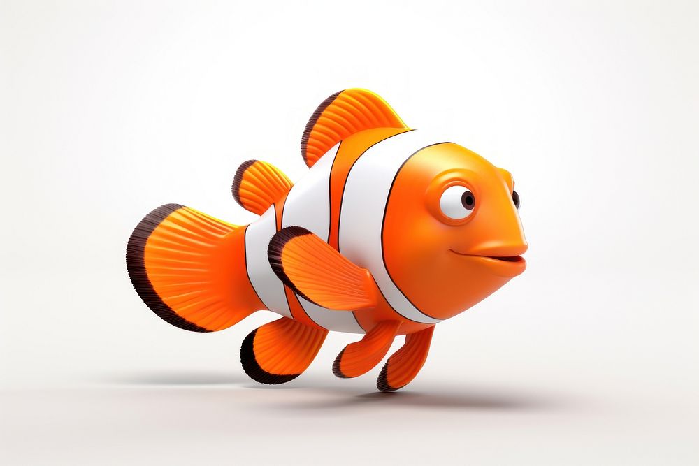 Fish animal pomacentridae amphiprion. AI generated Image by rawpixel.